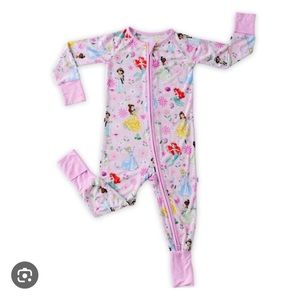 Little sleepier Disney  princess zippies. Limited edition. Size 6-12.